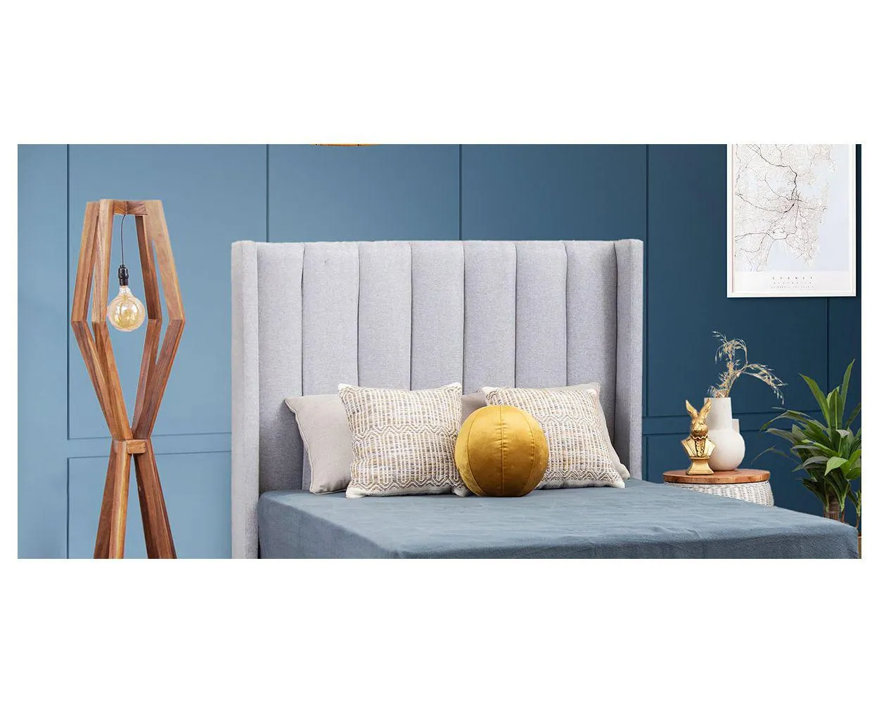 Cabecera Matrimonial Merea Plata