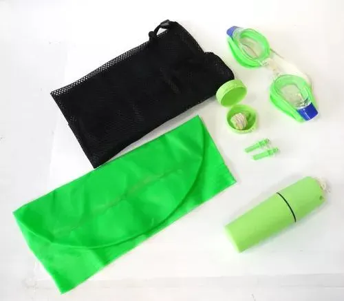 Set Goggles Y Gorra De Natación Mi Alegría