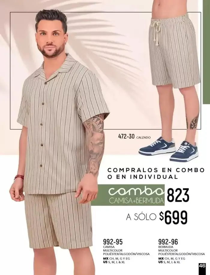 Catálogo de Catálogo Cklass Ropa Caballero Primavera Verano 2025 8 de enero al 30 de junio 2025 - Pagina 50