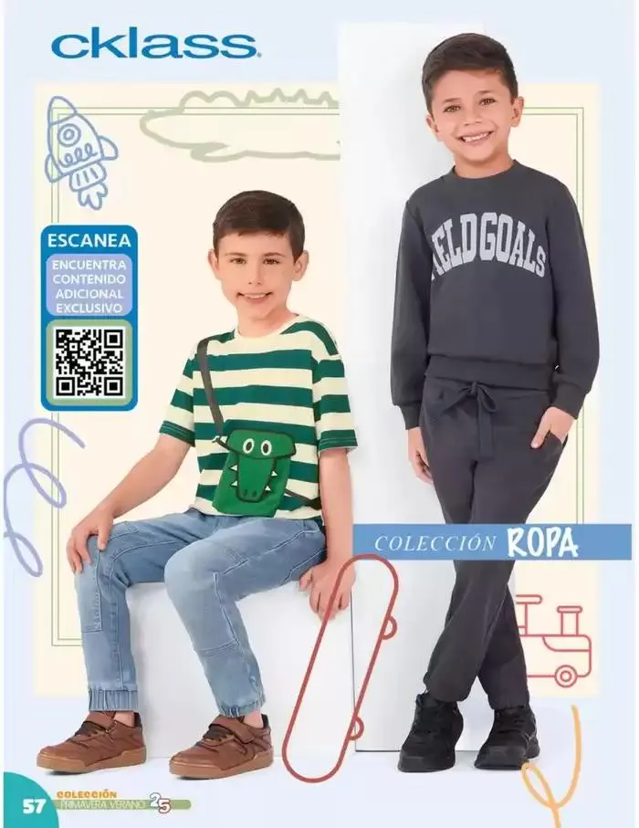 Catálogo de Catálogo Cklass Kids Niños Primavera Verano 2025 México 8 de enero al 30 de junio 2025 - Pagina 57