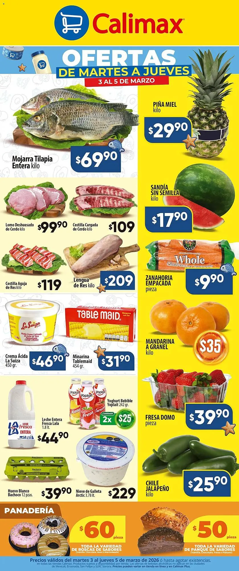 Catálogo de Folleto Calimax 3 de marzo al 6 de marzo 2026 - Pagina 2