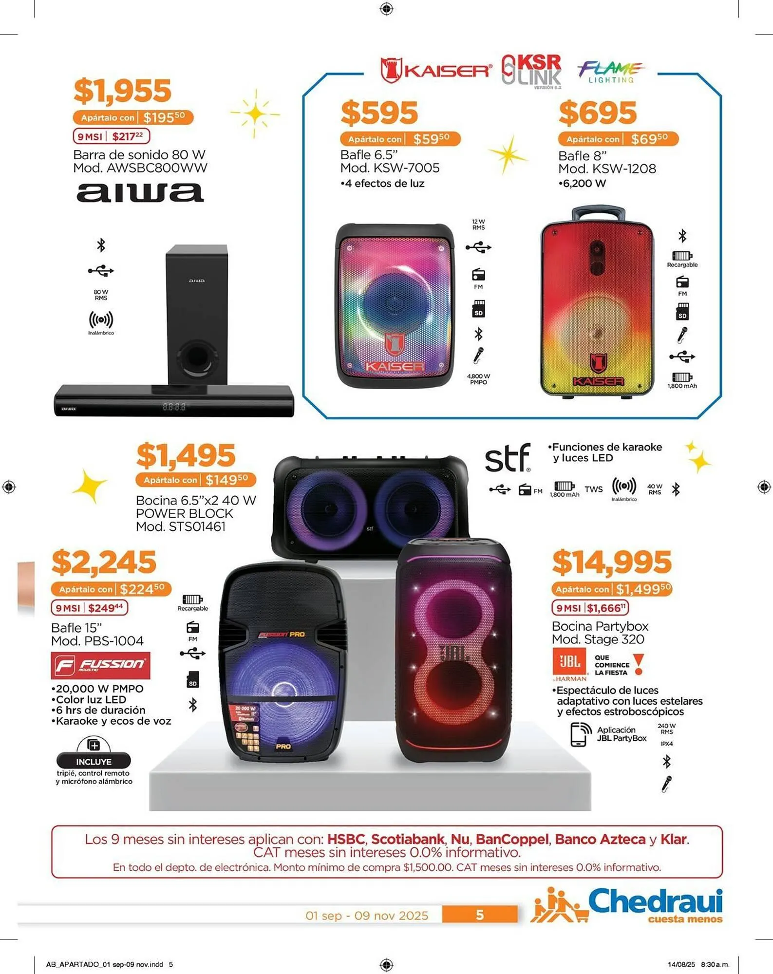 Catálogo de Folleto Chedraui 5 de noviembre al 9 de noviembre 2025 - Pagina 5