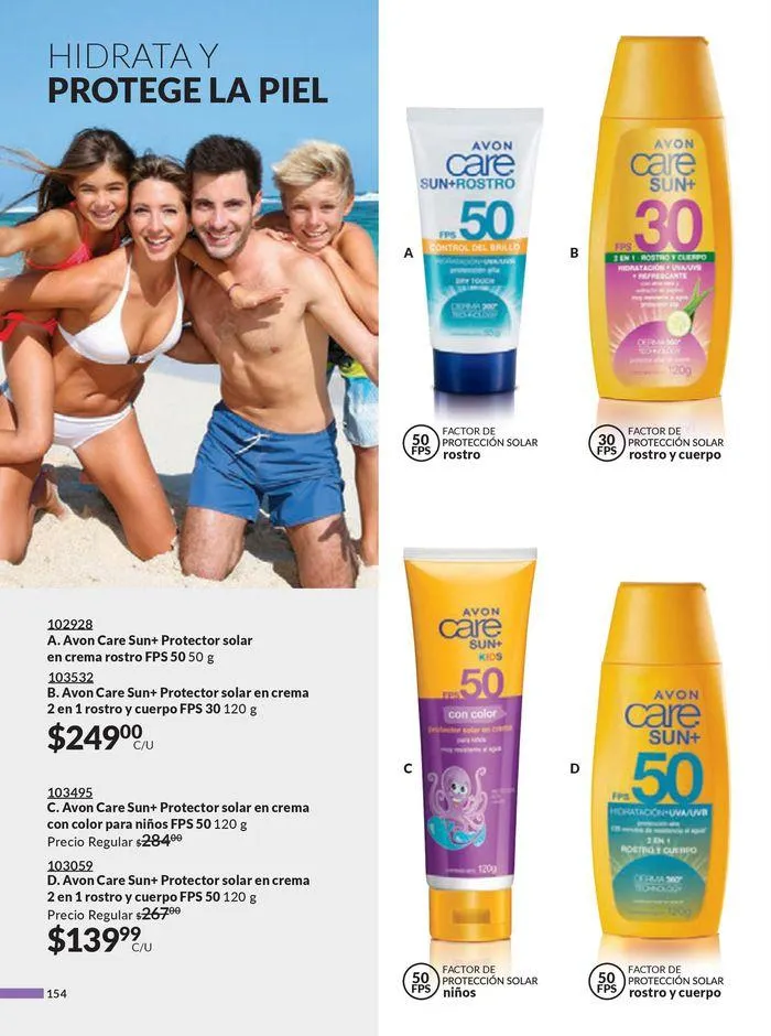 Catálogo de Avon COSMÉTICOS C09 17 de abril al 22 de mayo 2024 - Pagina 154