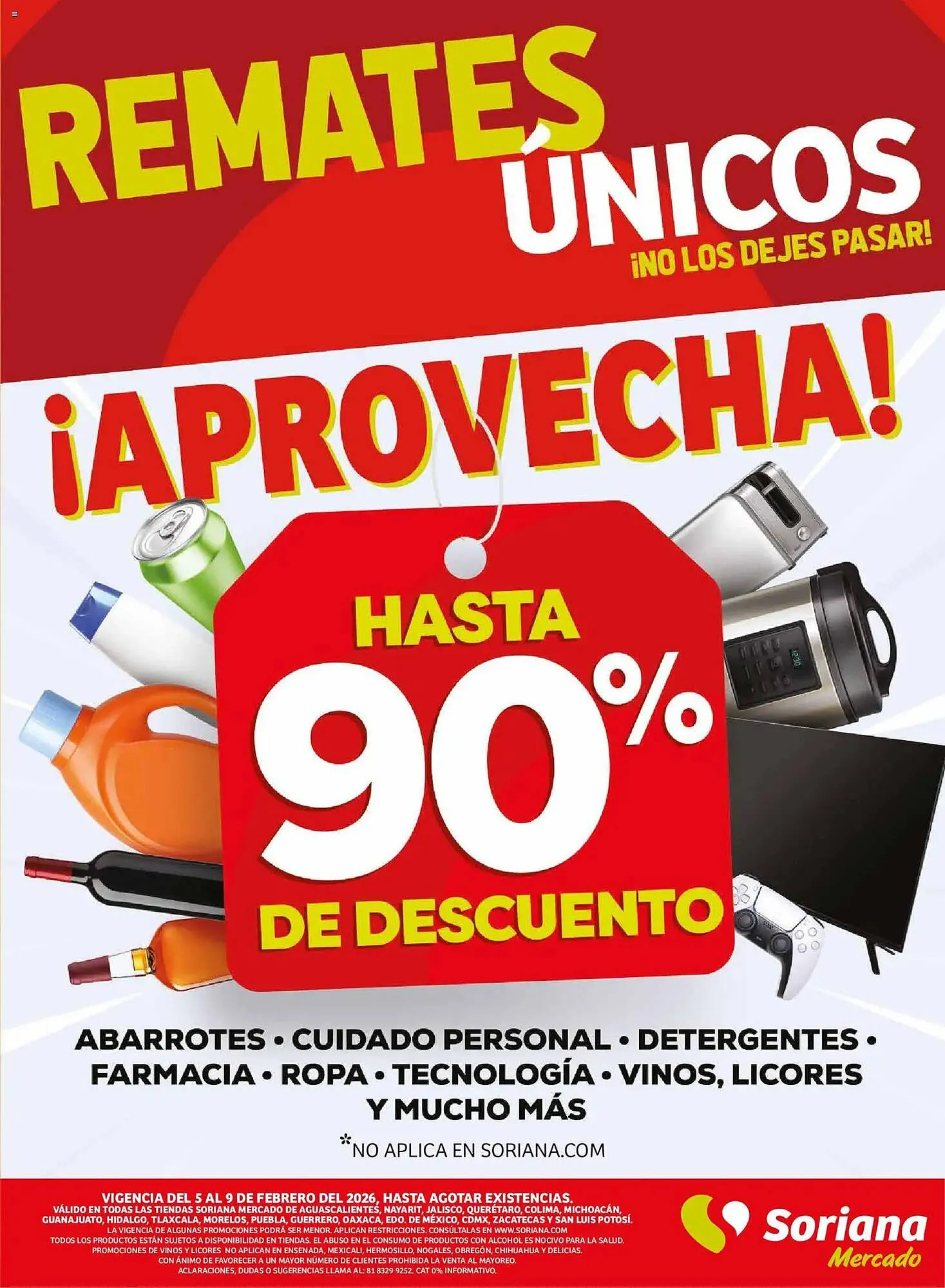 Catálogo de Folleto Soriana Mercado 5 de febrero al 10 de febrero 2026 - Pagina 10