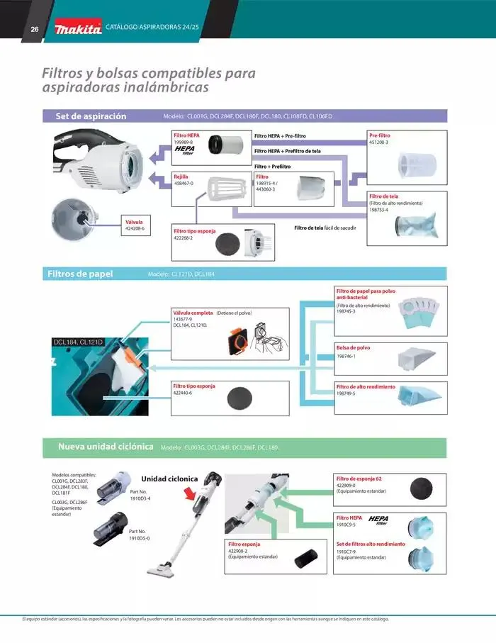 Catálogo de Catálogo de Aspiradoras 8 de enero al 31 de diciembre 2025 - Pagina 26