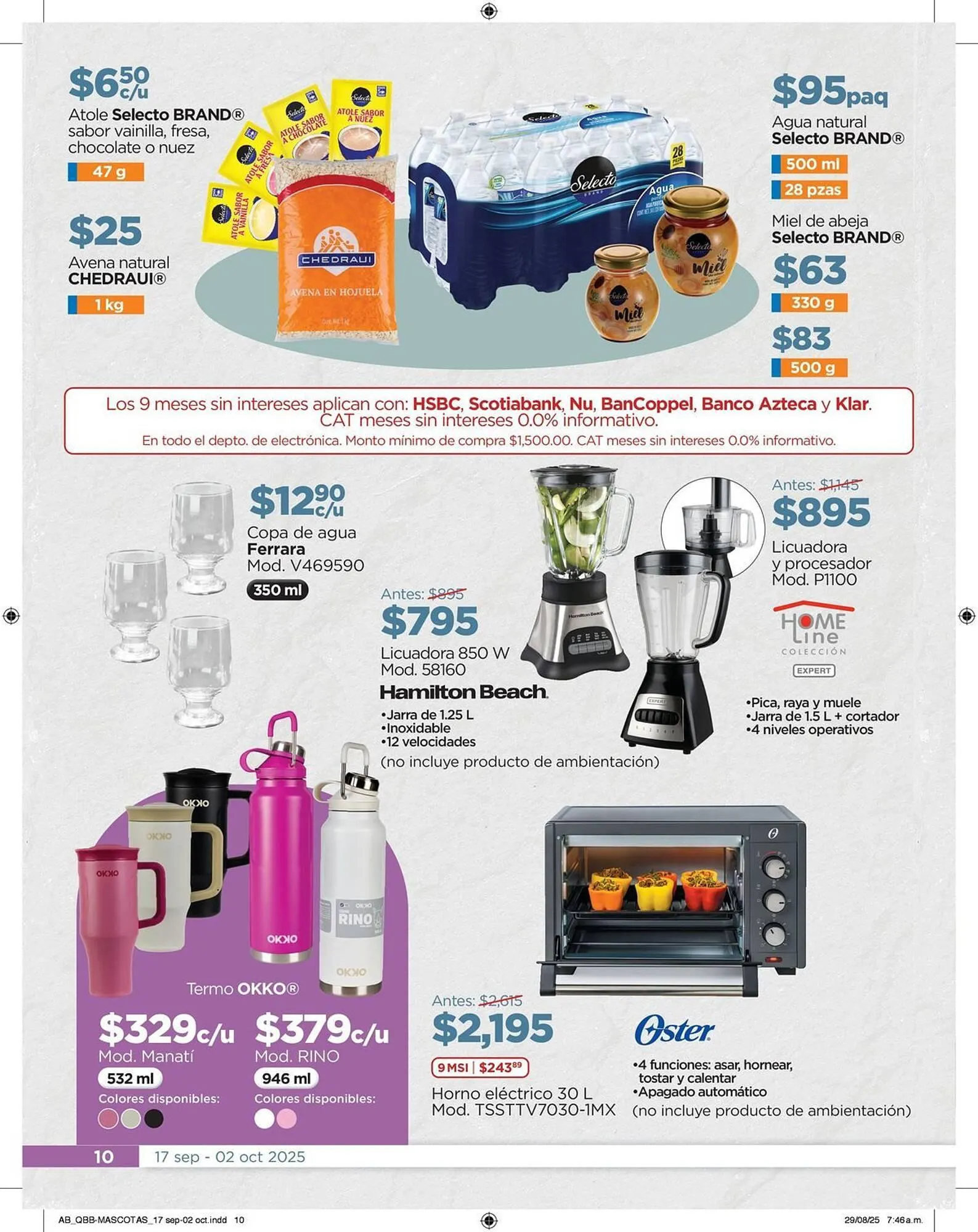 Catálogo de Folleto Chedraui 18 de septiembre al 2 de octubre 2025 - Pagina 10