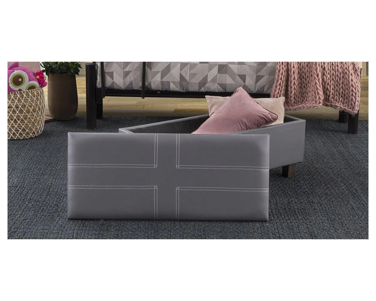 Banca Baúl Ecko ll Gris