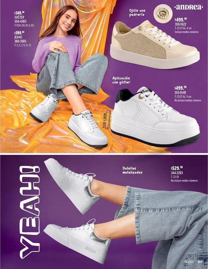 Catálogo de ANDREA - ANDREA TEENS 26 de agosto al 25 de enero 2025 - Pagina 28
