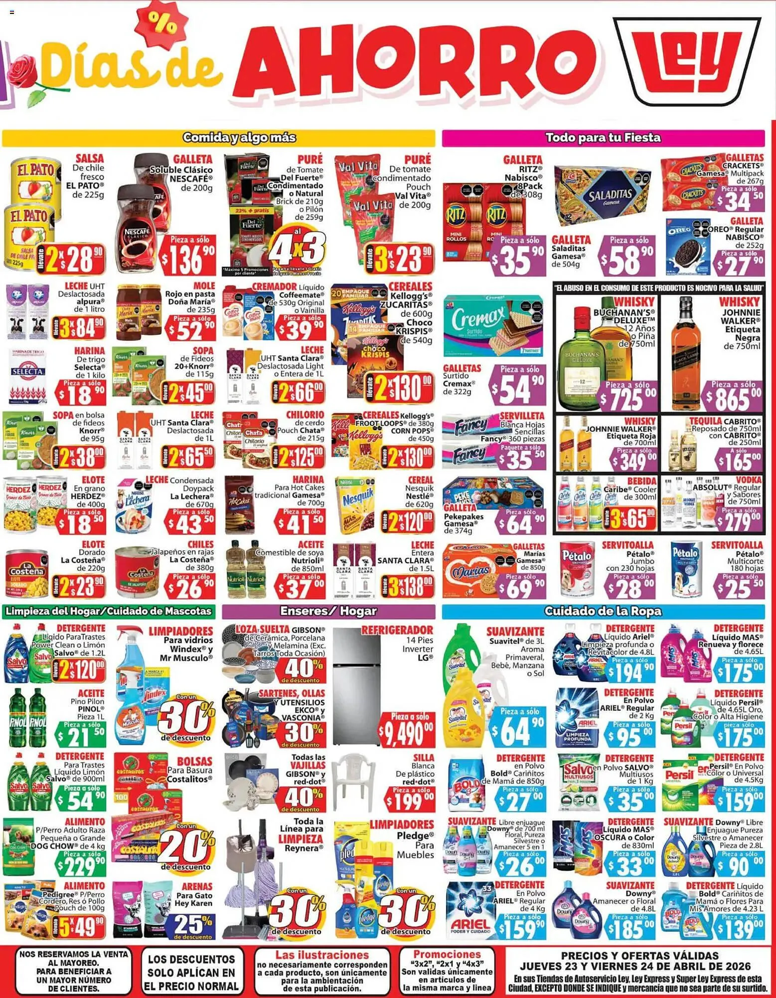 Catálogo de Folleto Casa Ley 23 de abril al 25 de abril 2026 - Pagina 4