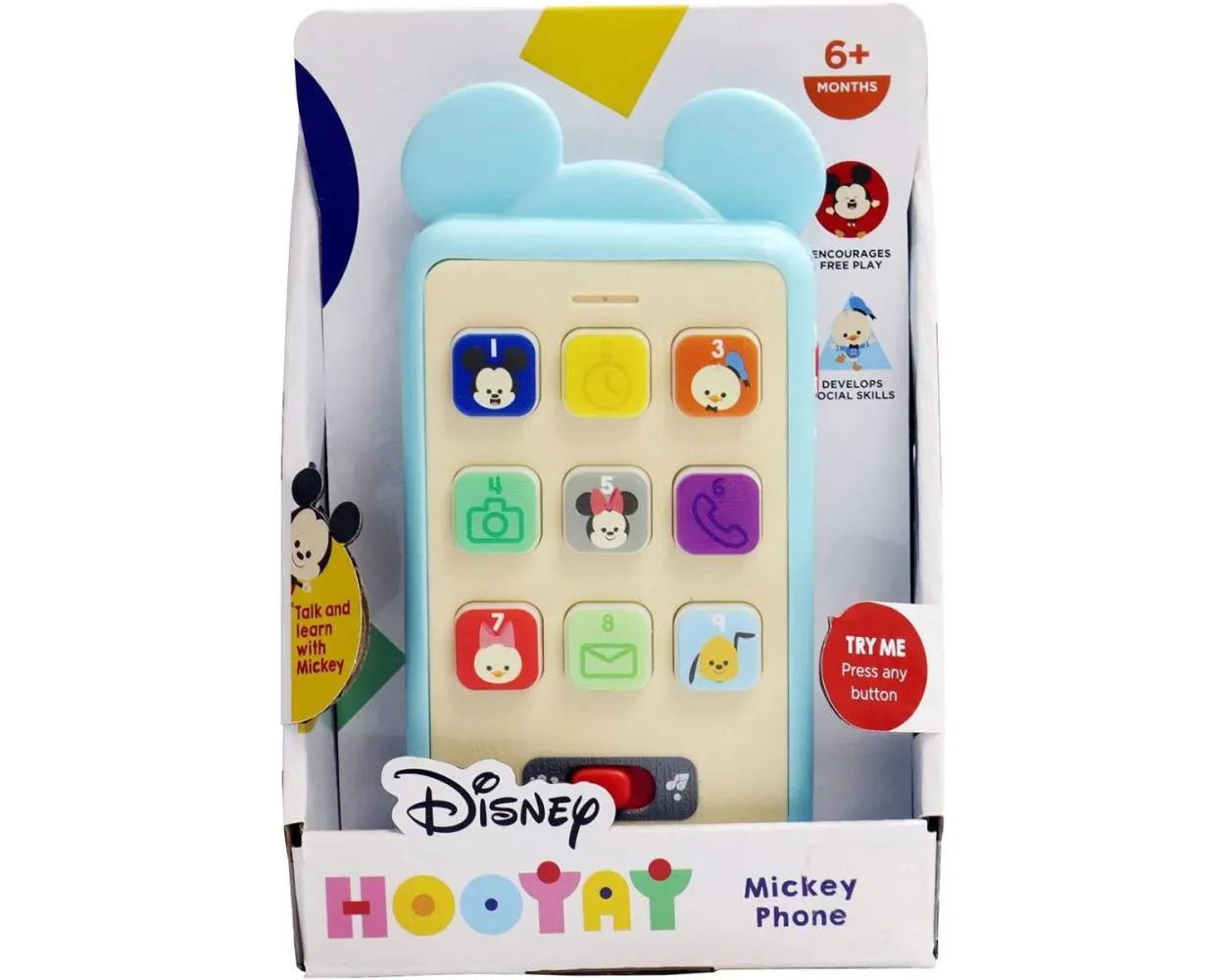 Disney Hooyay Mickey Mouse teléfono celular