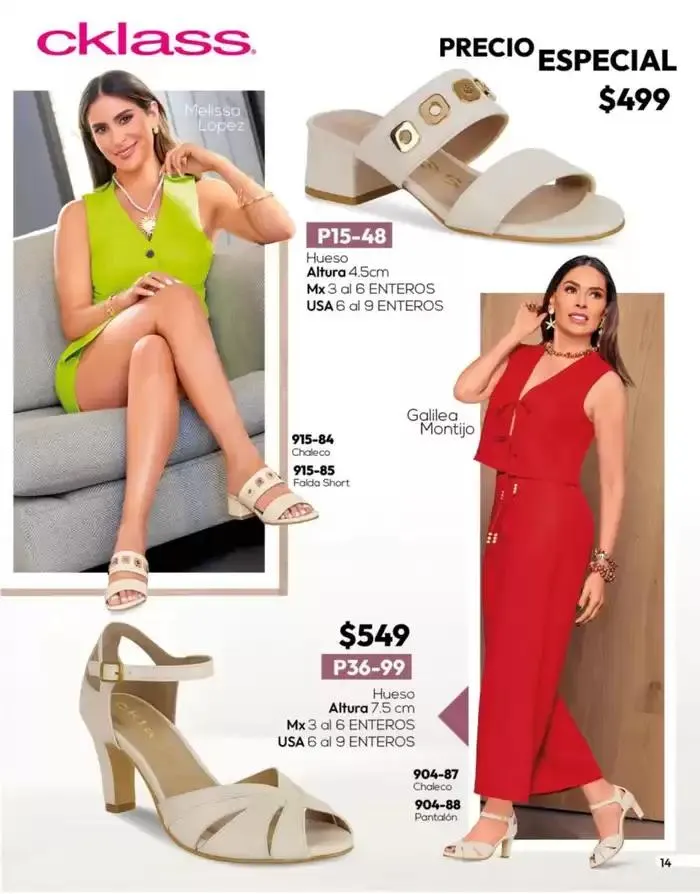 Catálogo de Catálogo Cklass Calzado Novedades de Verano 2025 México 28 de marzo al 27 de abril 2025 - Pagina 15