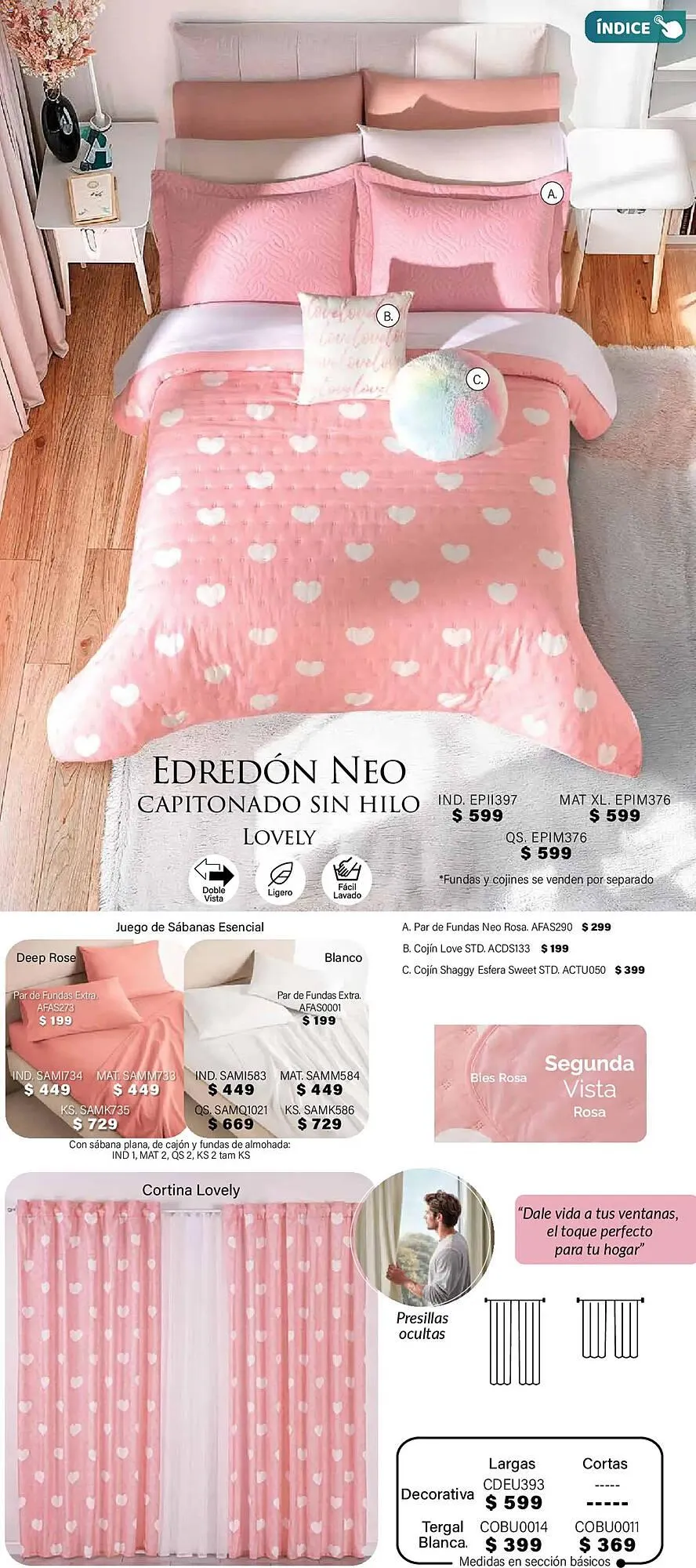 Catálogo de Catálogo Colchas Concord 1 de noviembre al 1 de febrero 2026 - Pagina 35