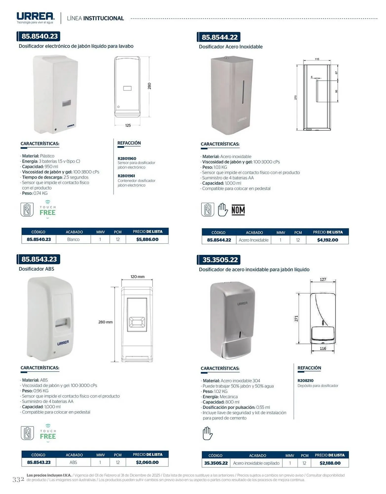 Catálogo de Catálogo Urrea 28 de febrero al 28 de febrero 2026 - Pagina 338