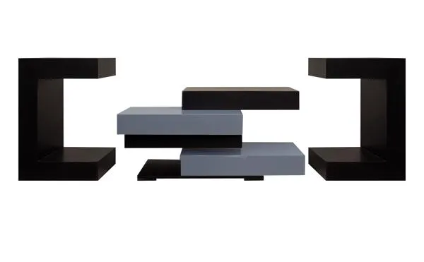 Set De Mesas Rebeca Chocolate