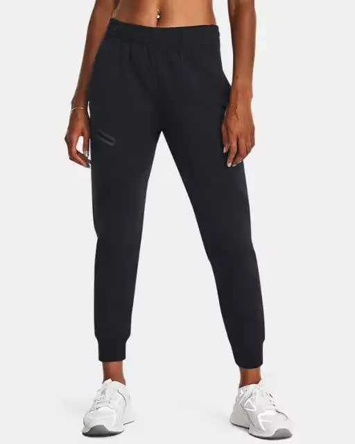 Pantalones de entrenamiento UA Unstoppable Fleece para mujer