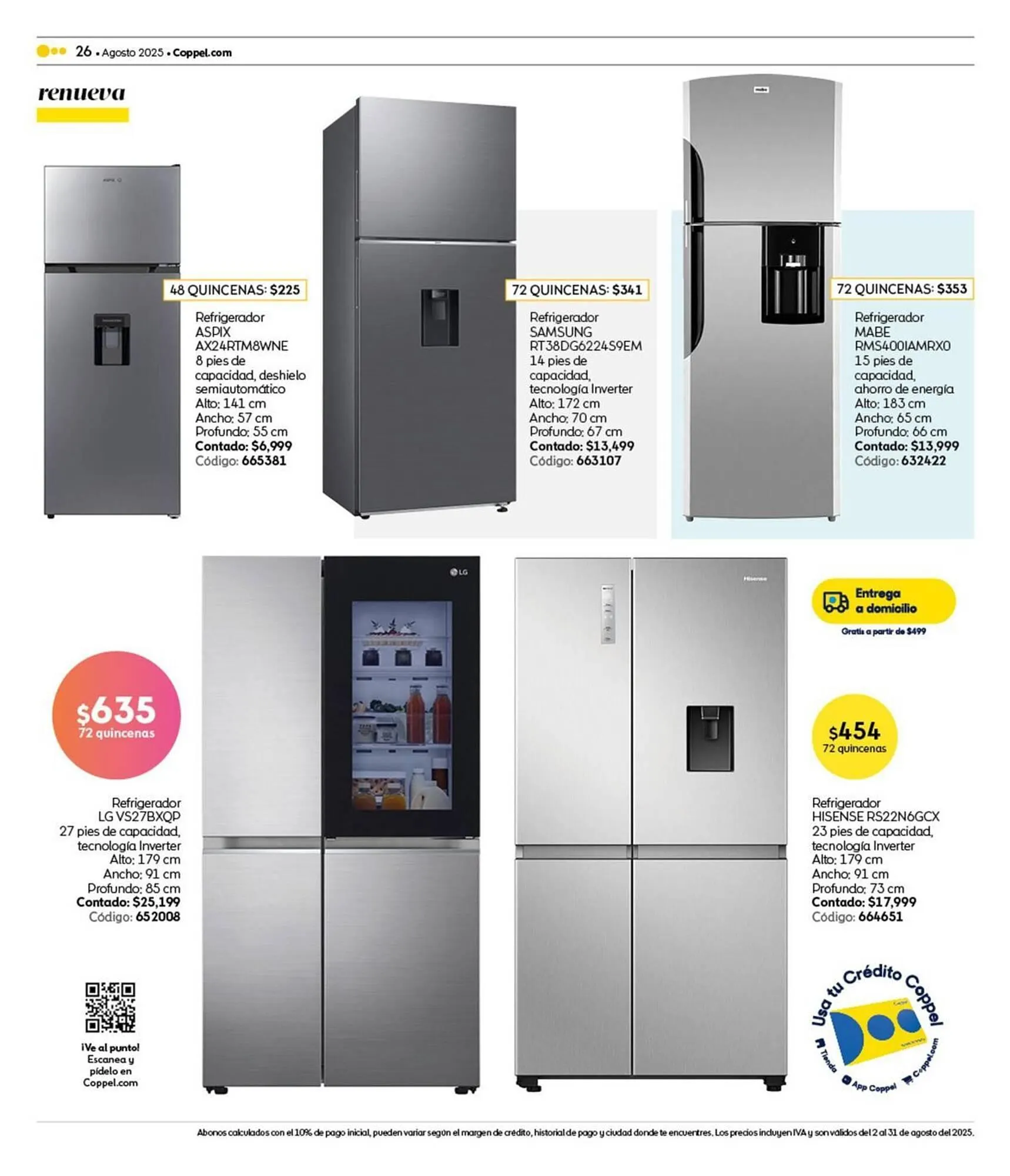 Catálogo de Catálogo Coppel 1 de agosto al 31 de agosto 2025 - Pagina 26