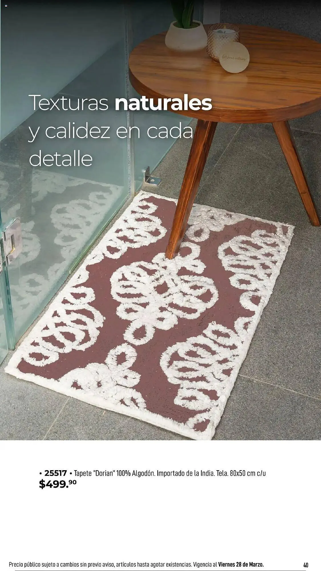 Catálogo de Catálogo Home Interiors 17 de febrero al 28 de marzo 2025 - Pagina 40