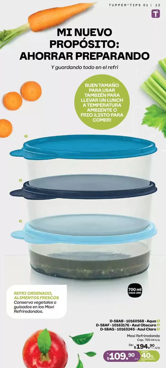 Catálogo de Tupper Tips 01 6 de enero al 26 de enero 2025 - Pagina 12