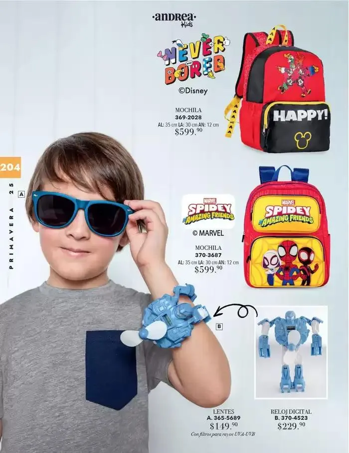 Catálogo de ANDREA | INFANTIL 26 de enero al 24 de mayo 2025 - Pagina 140
