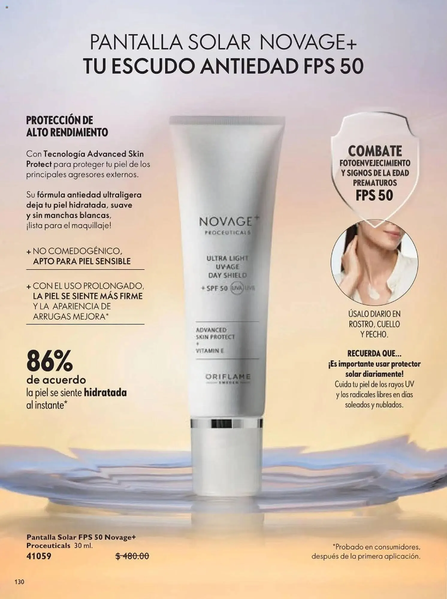 Catálogo de Catálogo Oriflame 18 de abril al 9 de mayo 2026 - Pagina 130