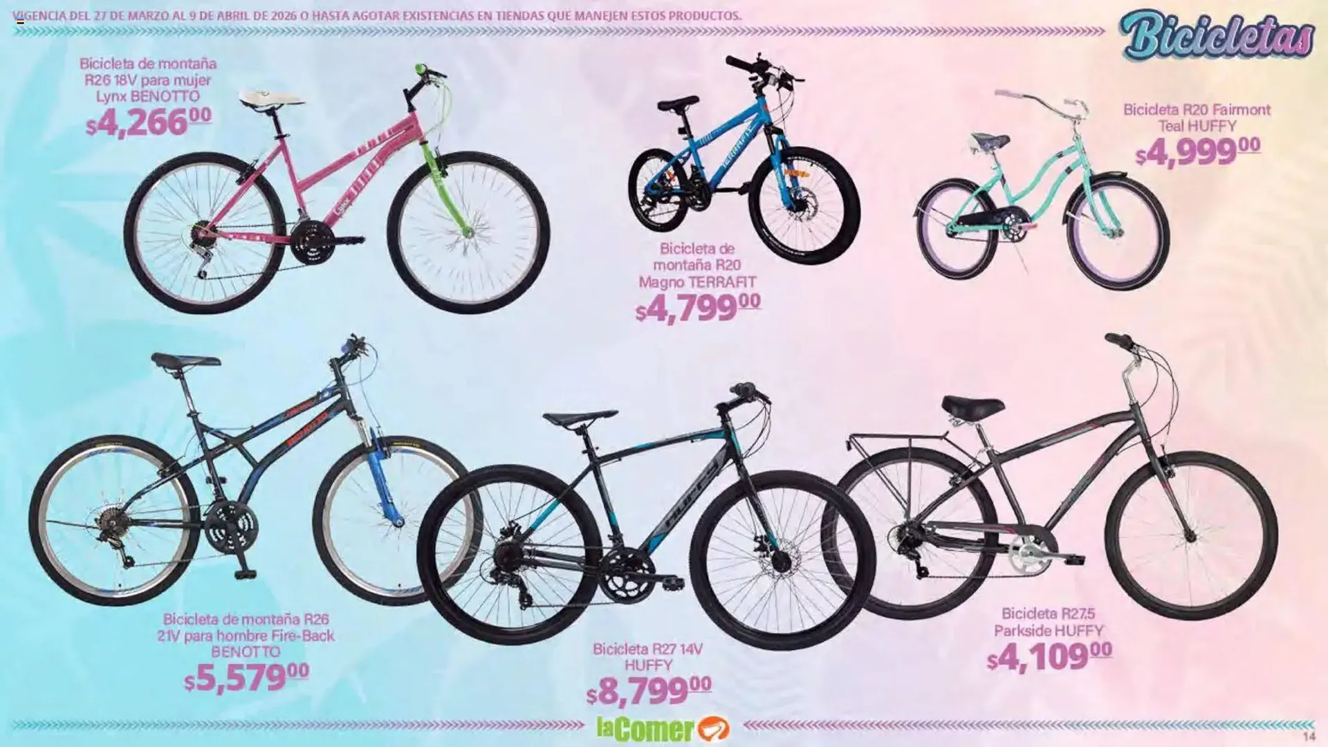 Catálogo de Folleto La Comer 27 de marzo al 10 de abril 2026 - Pagina 14