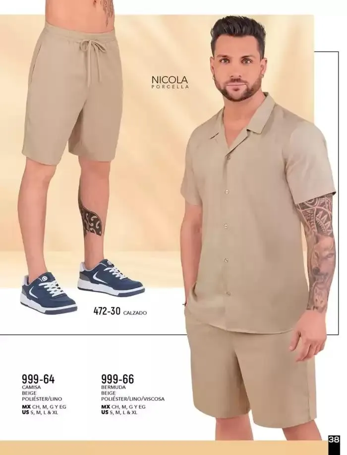 Catálogo de Catálogo Cklass Ropa Caballero Primavera Verano 2025 8 de enero al 30 de junio 2025 - Pagina 39