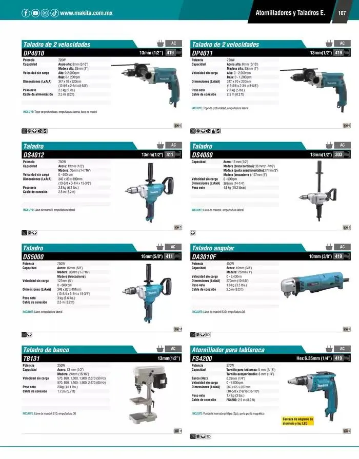 Catálogo de CATÁLOGO GENERAL 11 de abril al 31 de diciembre 2025 - Pagina 107