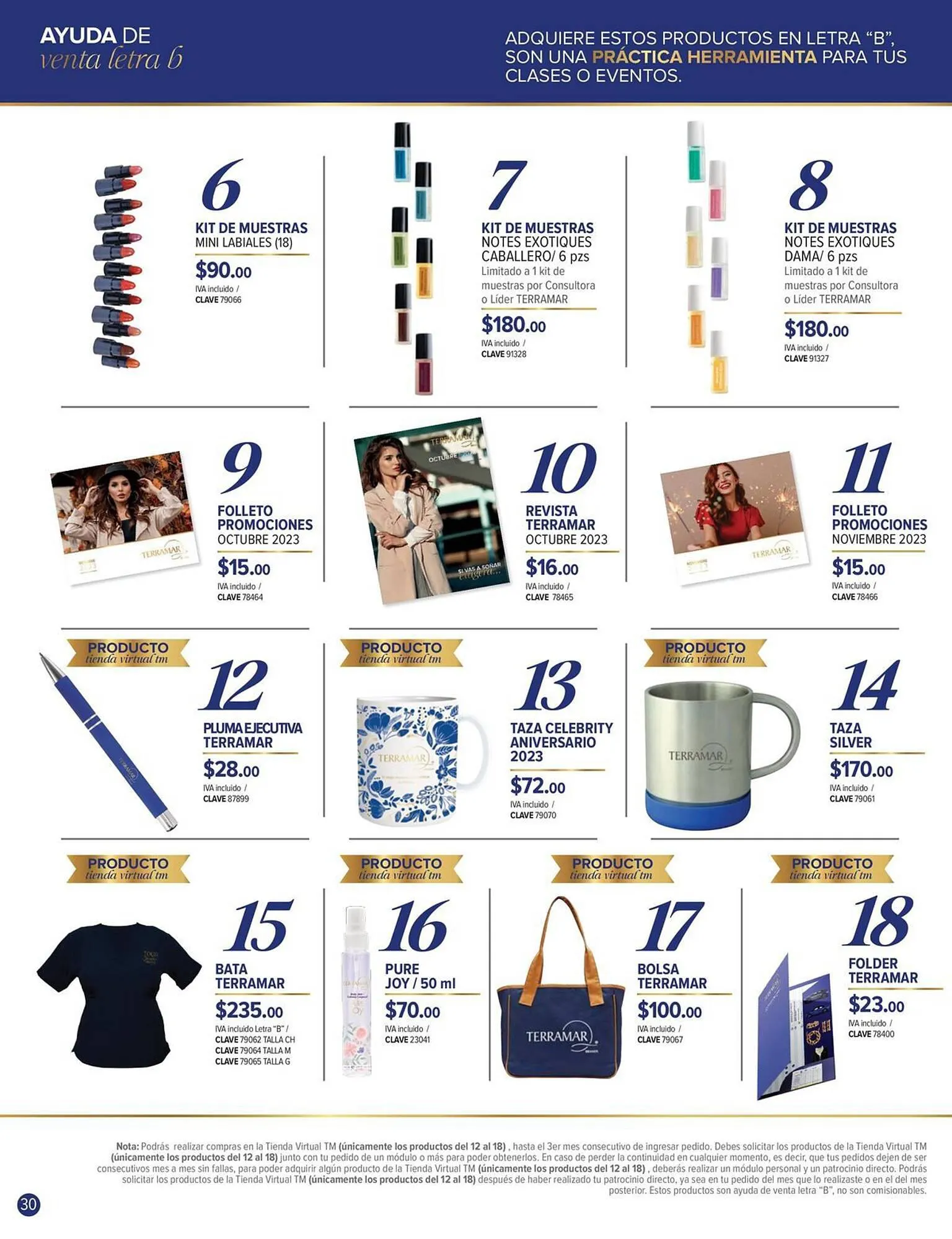 Catálogo de Catálogo Terramar Brands 3 de octubre al 31 de octubre 2023 - Pagina 30