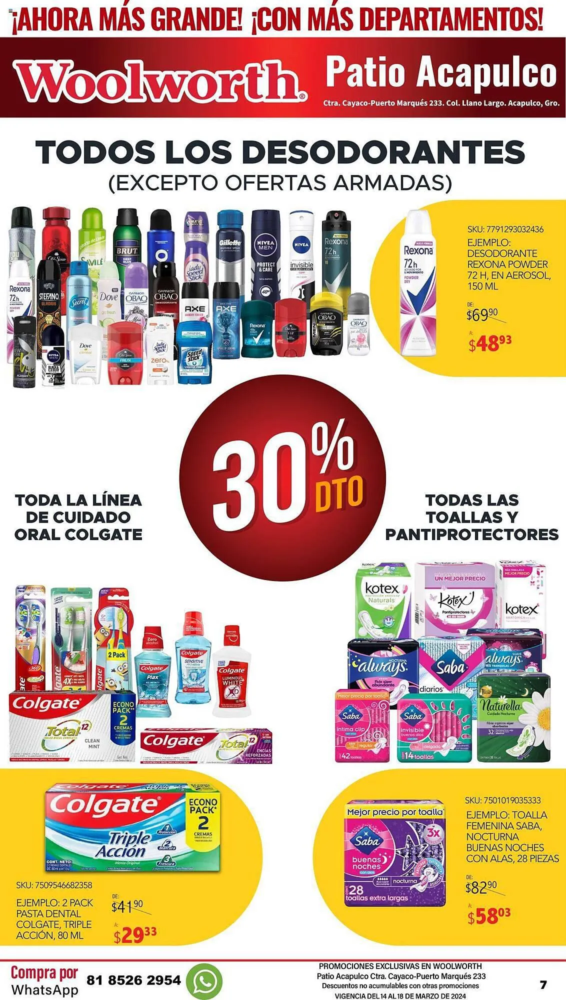 Catálogo de Catálogo Woolworth 14 de marzo al 18 de marzo 2024 - Pagina 7