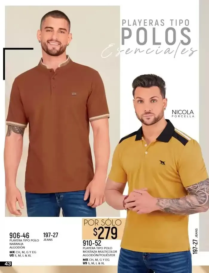 Catálogo de Catálogo Cklass Ropa Caballero Primavera Verano 2025 8 de enero al 30 de junio 2025 - Pagina 44