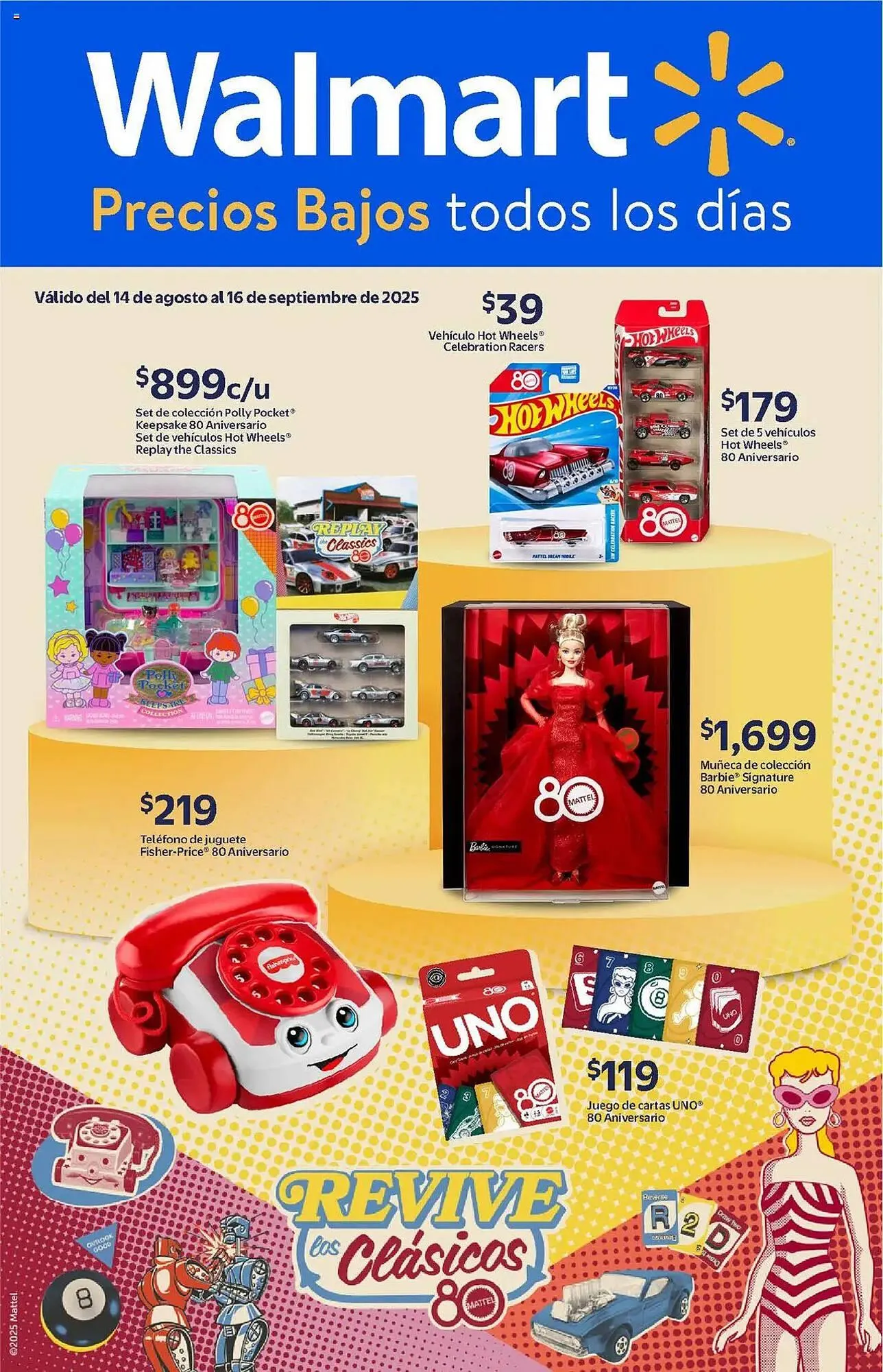 Catálogo de Catálogo Walmart 14 de agosto al 17 de septiembre 2025 - Pagina 1
