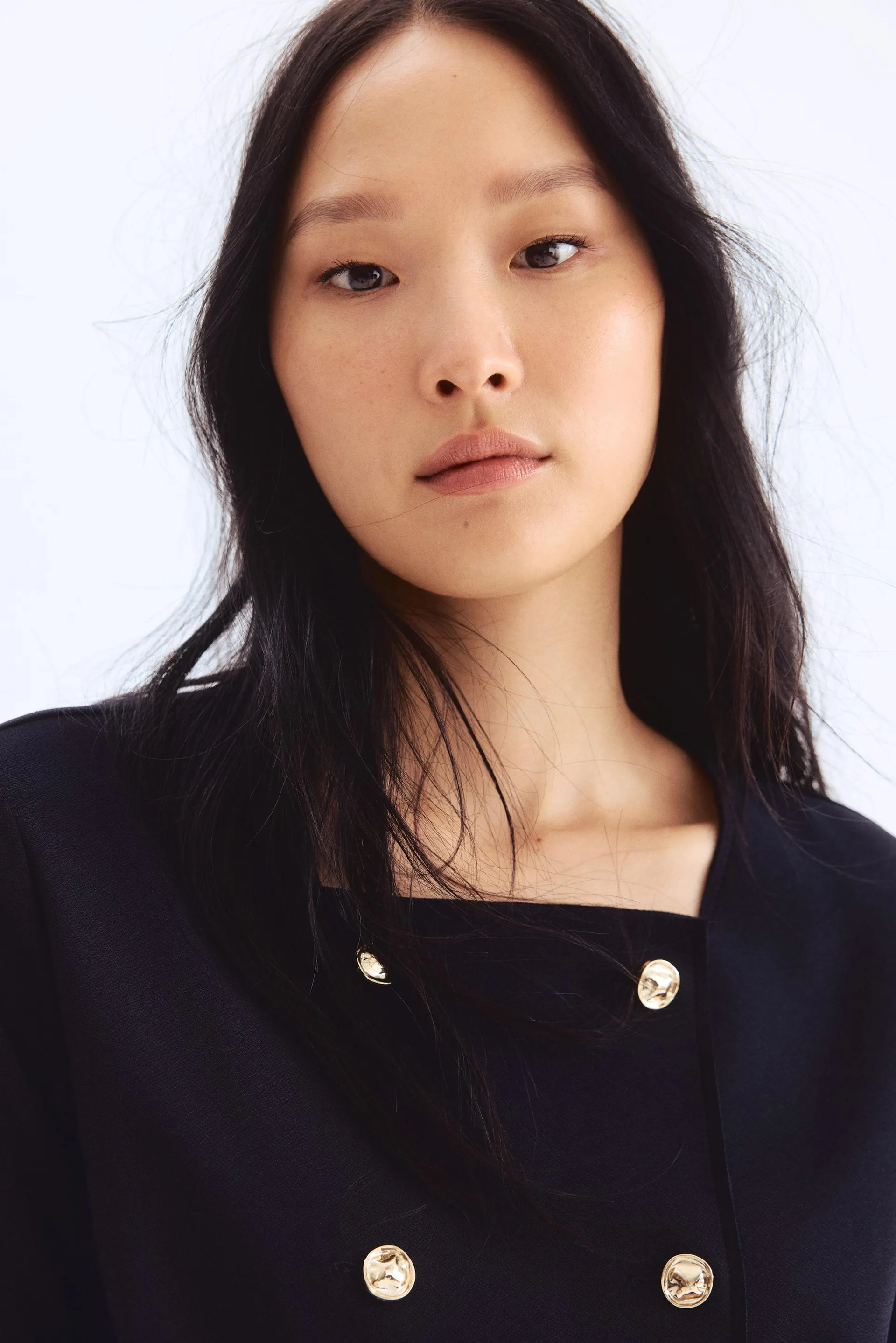 Cárdigan de botonadura doble