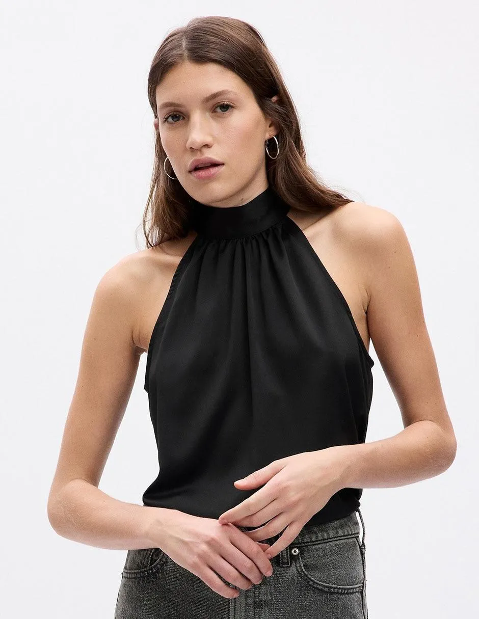 Blusa sin manga para mujer