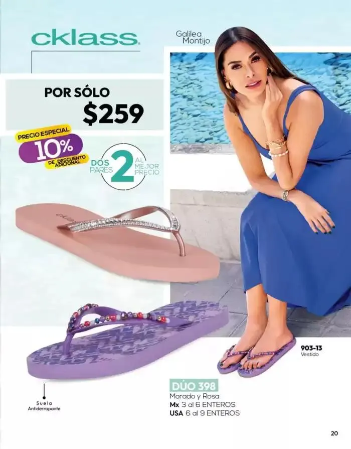 Catálogo de Catálogo Cklass Calzado Novedades de Verano 2025 México 28 de marzo al 27 de abril 2025 - Pagina 21