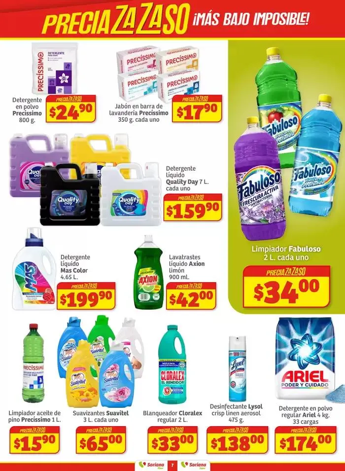 Catálogo de Catálogo Soriana Híper 31 de marzo al 13 de abril 2025 - Pagina 7
