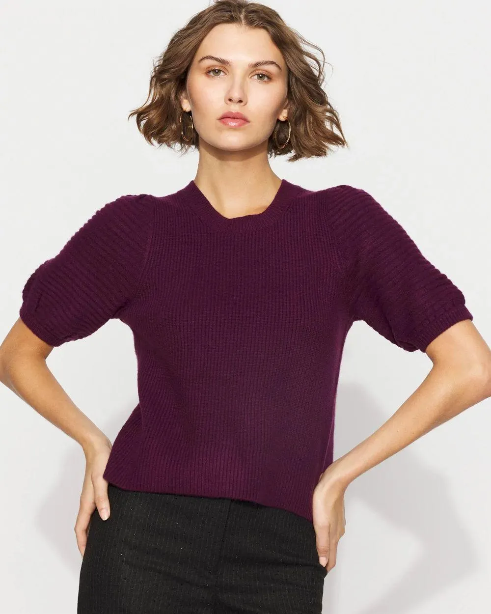 Bow Back Pullover Sweater