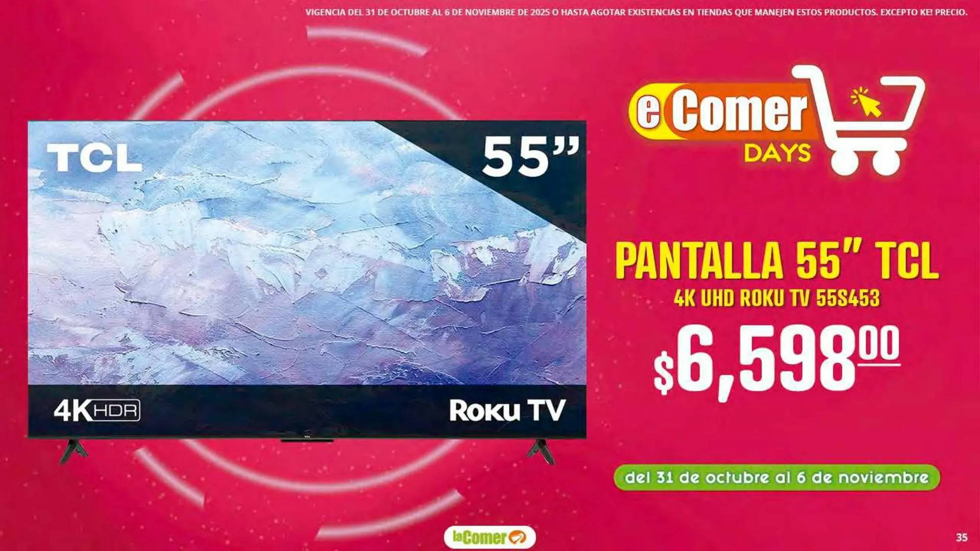 Catálogo de Folleto La Comer 31 de octubre al 6 de noviembre 2025 - Pagina 35