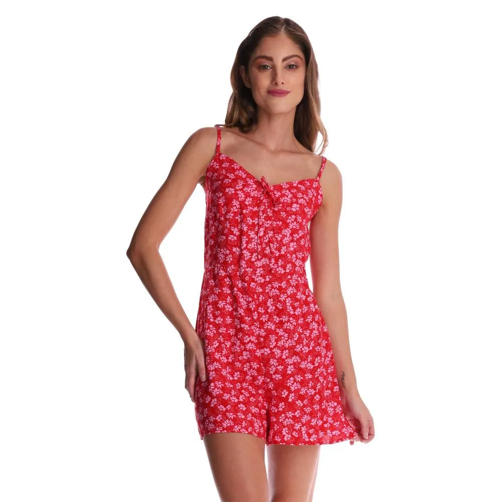 Jumpsuit Red Sky Mujer Diseño Full Print Tirantes Ajustables