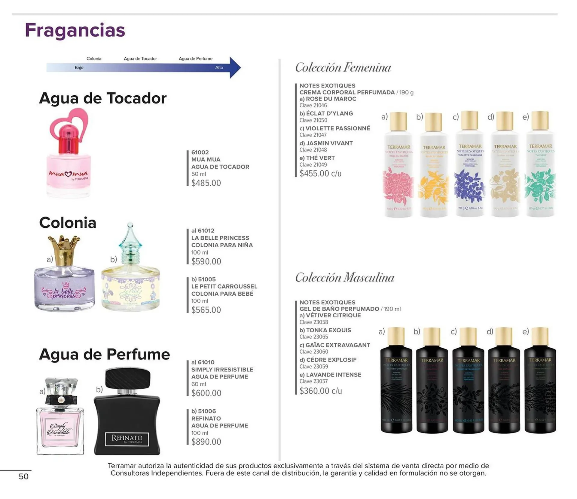 Catálogo de Catálogo Terramar Brands 1 de diciembre al 31 de diciembre 2025 - Pagina 50