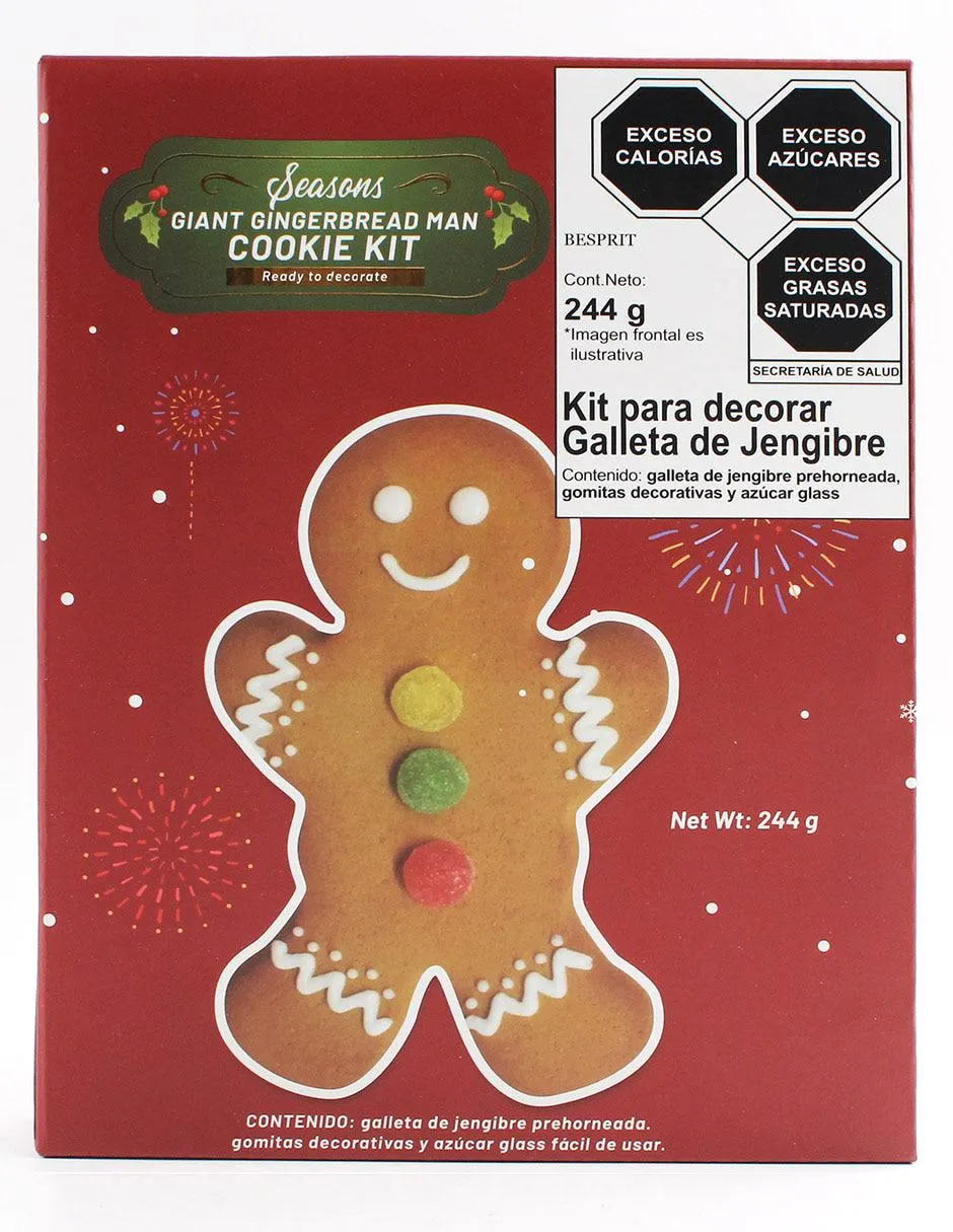 Set repostería navideño Bespirit 3 piezas