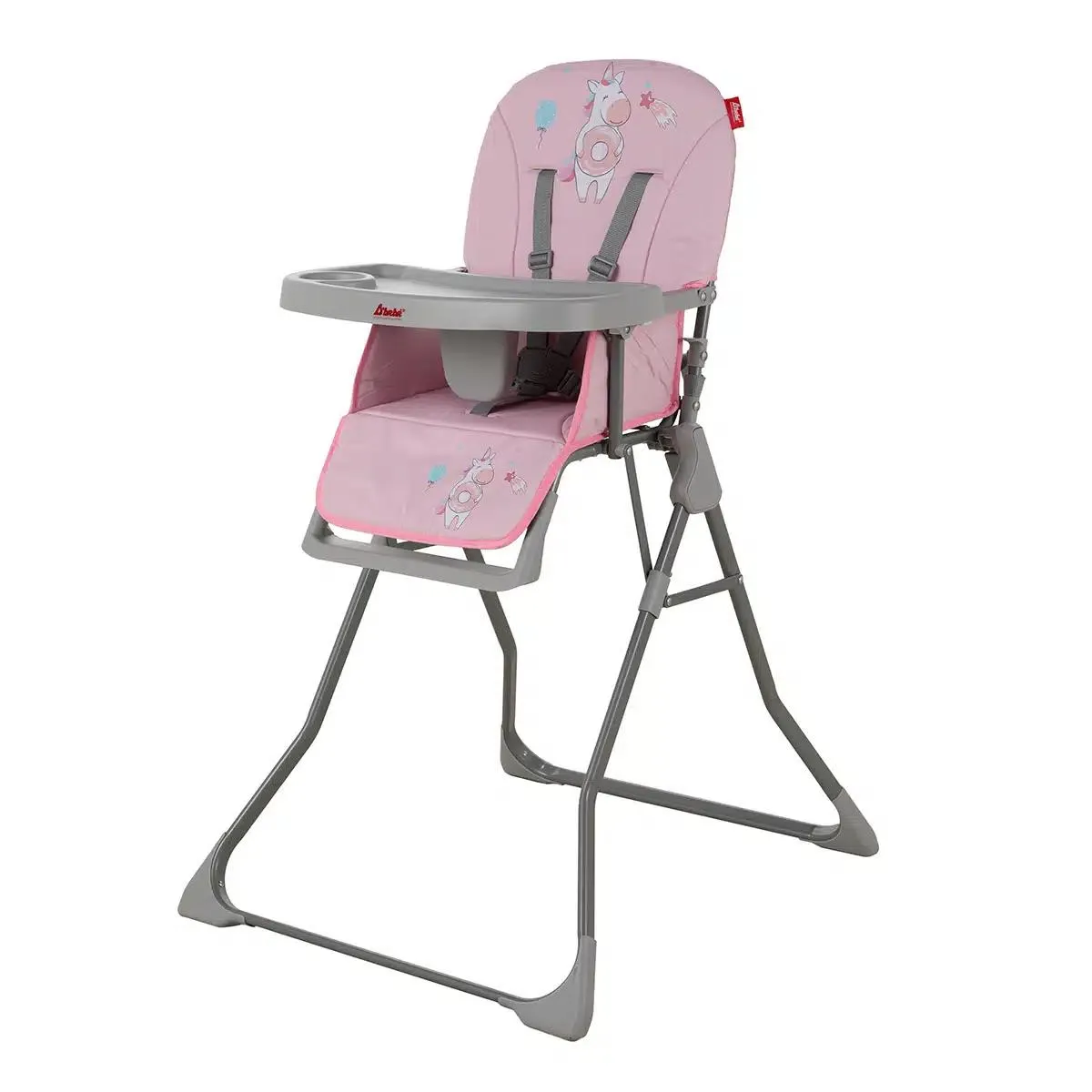 Silla Alta D´bebé Light Rosa