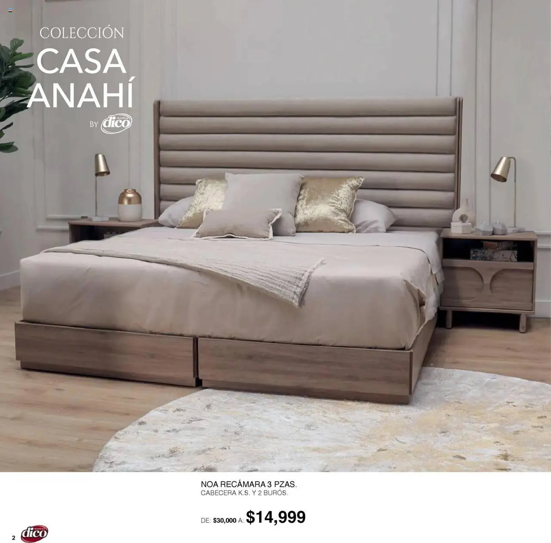 Catálogo de Catálogo Muebles Dico 1 de julio al 1 de agosto 2025 - Pagina 2