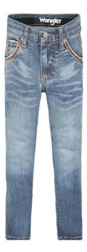 Pantalón Jeans Vaquero Slim Wrangler Niño 398