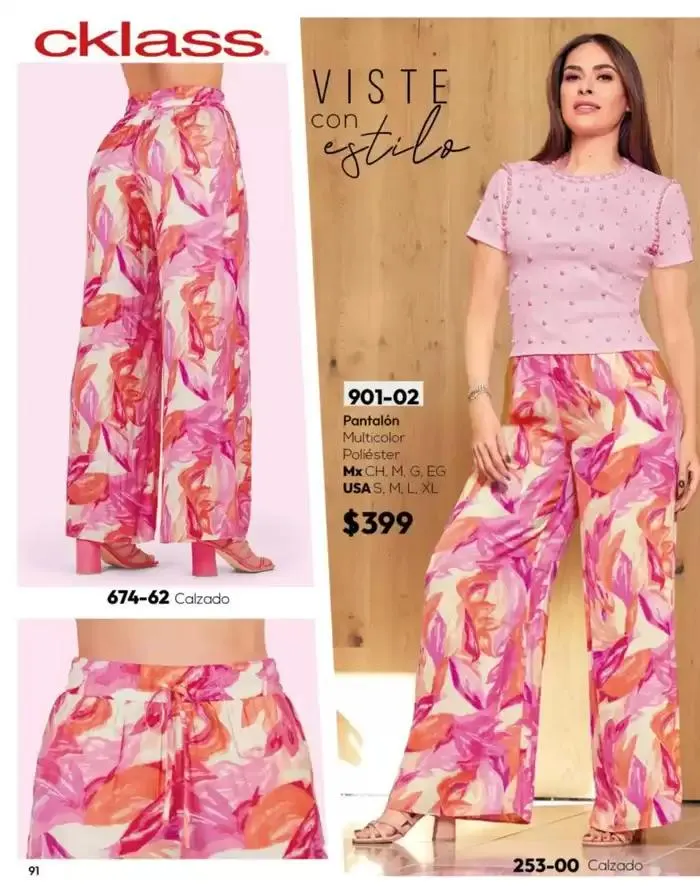 Catálogo de Catálogo Cklass Ropa Complemento de Verano 2025 México 1 de marzo al 30 de septiembre 2025 - Pagina 92