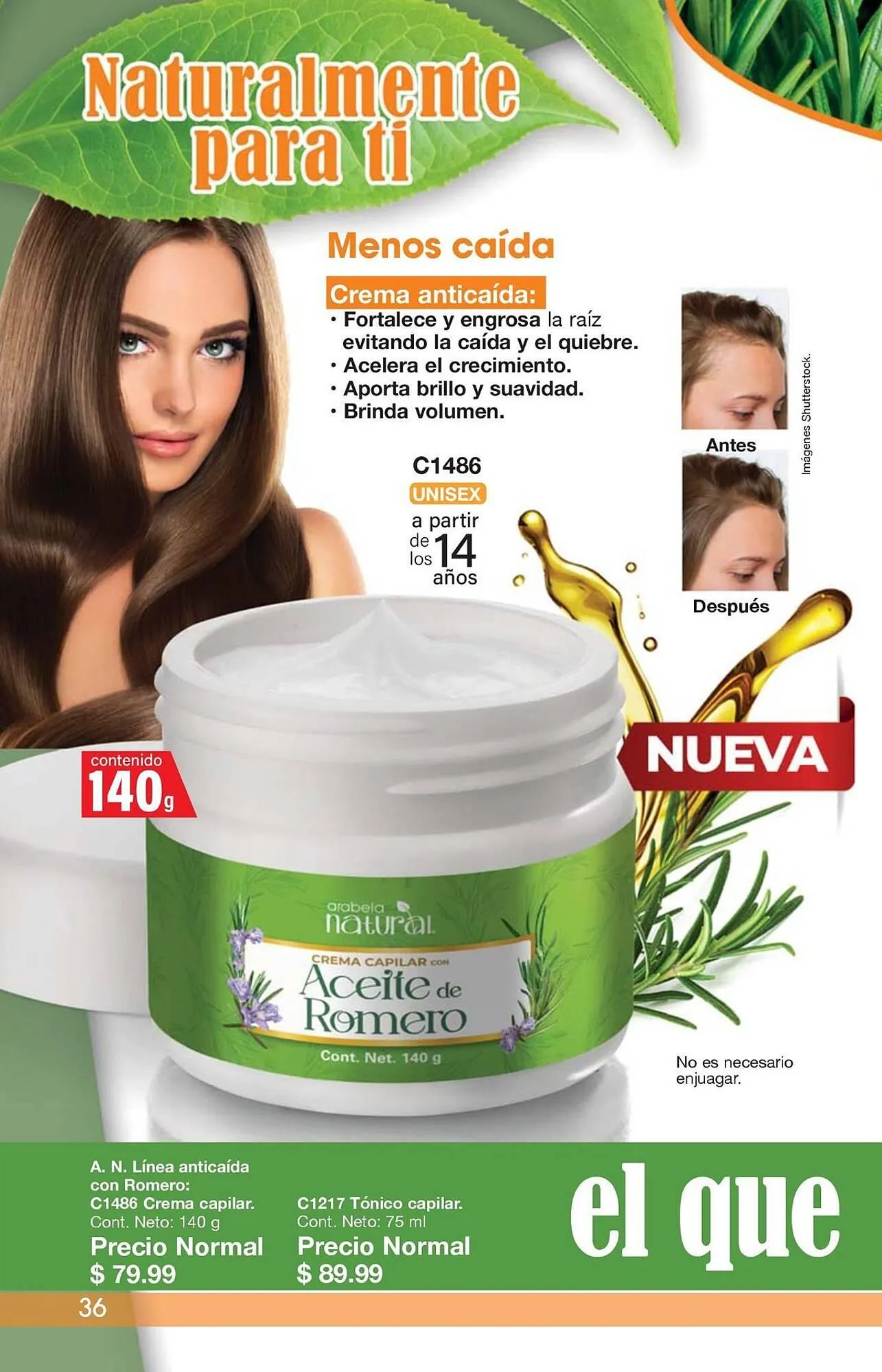 Catálogo de Catálogo Arabela 19 de junio al 10 de julio 2025 - Pagina 36