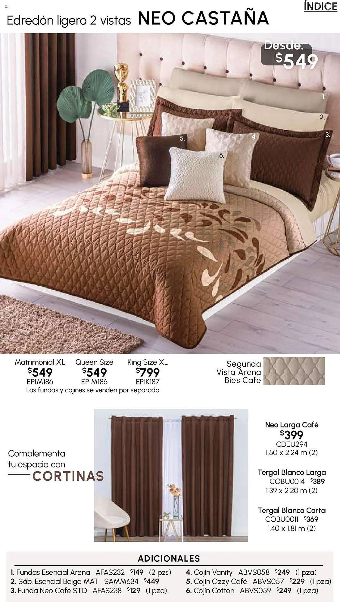 Catálogo de Catálogo Colchas Concord 13 de julio al 20 de julio 2023 - Pagina 19