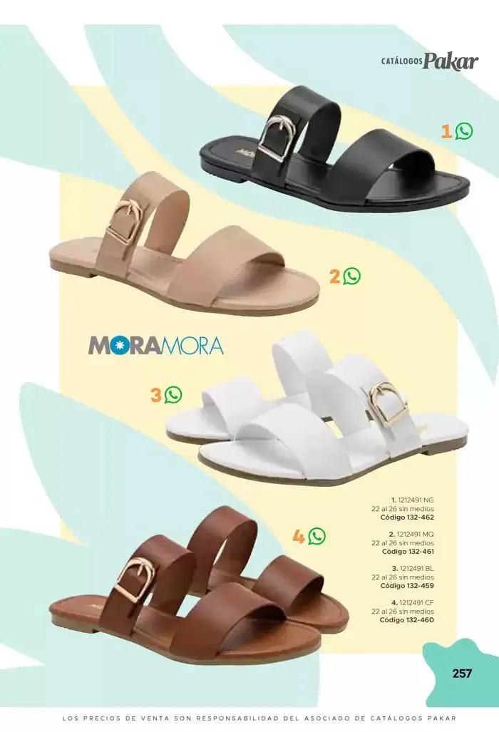 Catálogo de Pakar Sandalia 31 de enero al 31 de mayo 2025 - Pagina 257