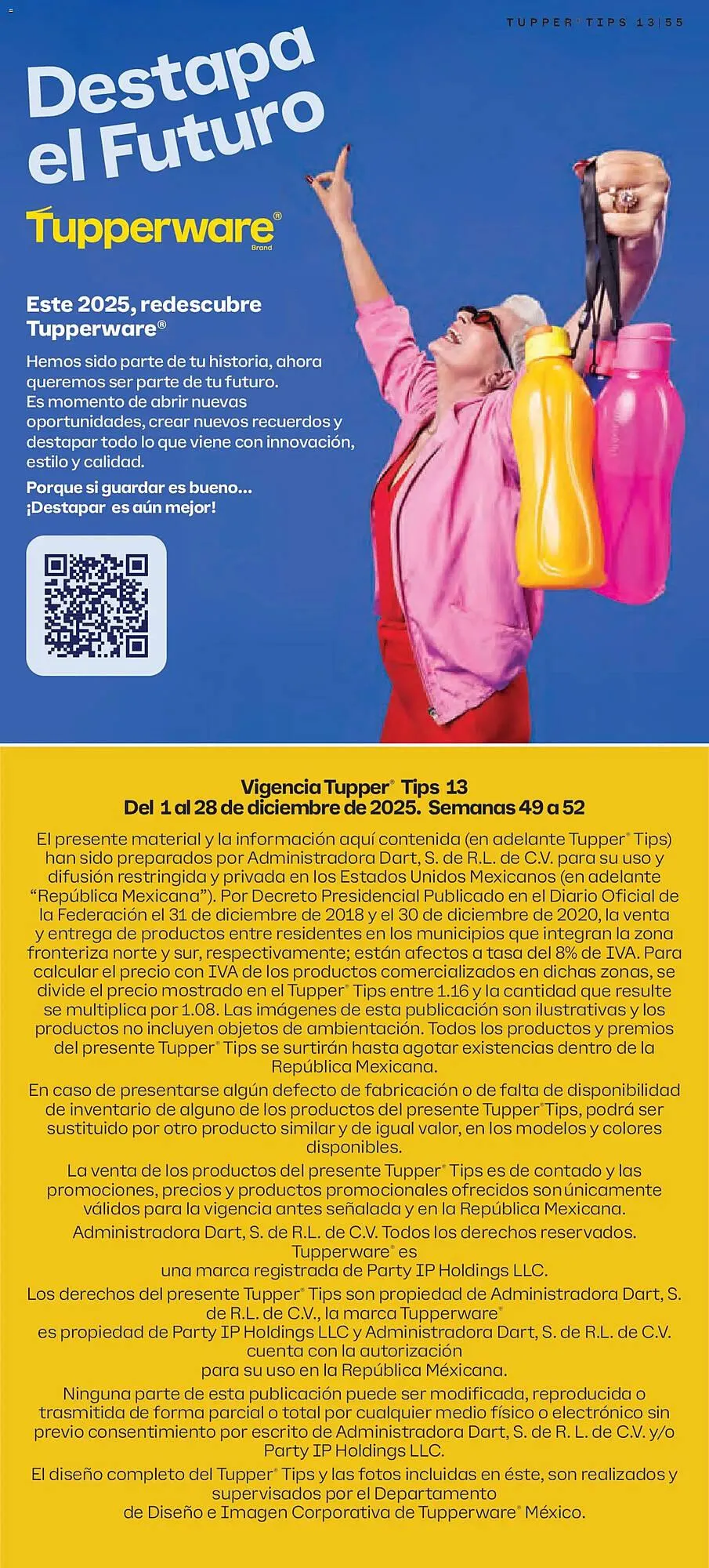 Catálogo de Catálogo Tupperware 1 de diciembre al 28 de diciembre 2025 - Pagina 55