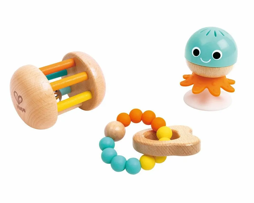 TRIO DE SONAJAS SENSORIALES DE VARIAS ETAPAS