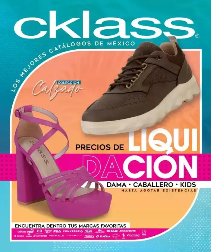 Catálogo de Catálogo Cklass Liquidación Calzado 2025 México 31 de marzo al 31 de agosto 2025 - Pagina 1